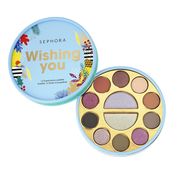 Paleta cu 12 farduri de pleoape - Wishing you, Sephora Collection